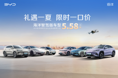 礼遇一夏，限时一口价！比亚迪海鸥智驾
