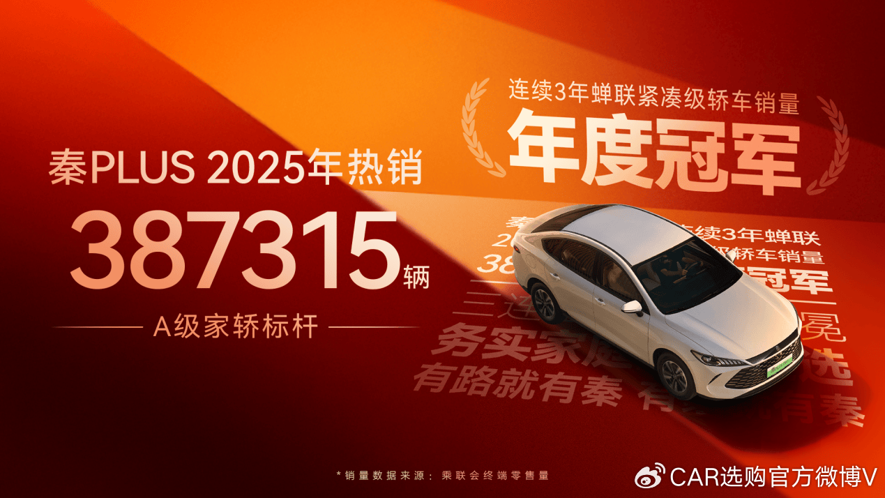 秦家族荣膺年度双销冠，DM-i上新纯电21