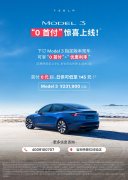 特斯拉“0首付”全行业率先上线！一分钱不花就开走，日供仅需两张电