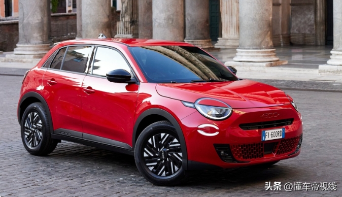 菲亚特新600e预告图，9月10日发布，MINI 