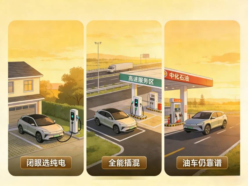 油价又涨了！插混、纯电、燃油车三年用